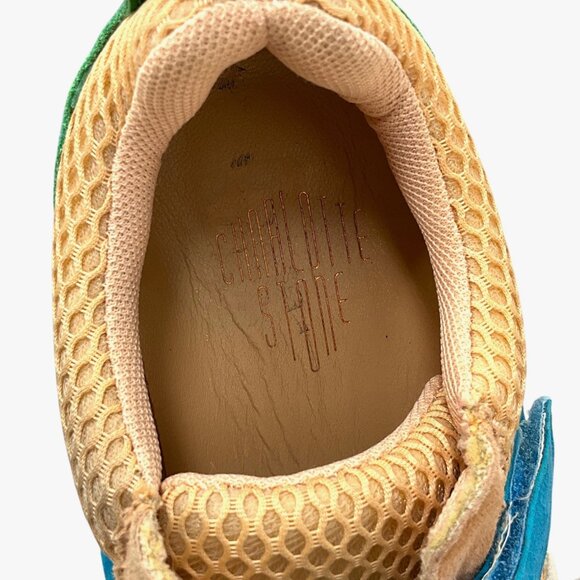 Charlotte Stone Conway Retro Mismatch Sneaker Casita US Size 10 Colorful Women - Picture 15 of 16